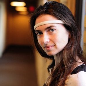 Ariel Garten, Muse CEO and co-founder, wearing her Muse brain sensing headband