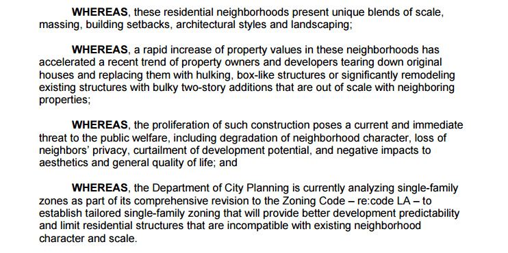 Los Angeles Mansion Ordinance