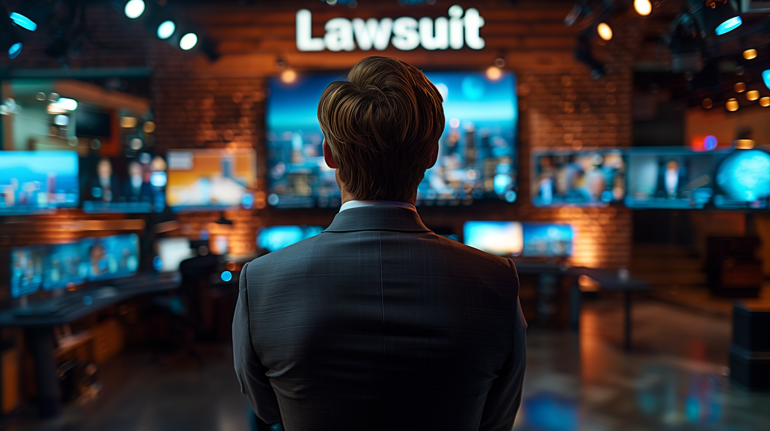 Broadcaster confronts legal challenge on air