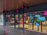 Front view of T-Mobile store in Rotterdam