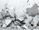 Pile of rubble and debris